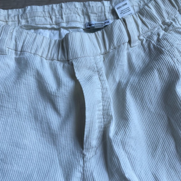 RARE James Perse White Corduroys - Picture 5 of 11